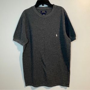 Polo Ralph Lauren Waffle Knit T-Shirt Grey  size M